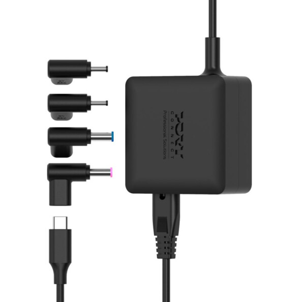 Chargeur secteur GaN 65 W pour PC portable Acer/Toshiba de la marque PORT Connect