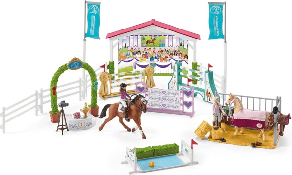Coffret tournoi équestre entre amis Schleich