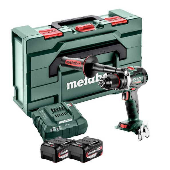 Coffret METABO visseuse perceuse à percussion SB 18 LTX avec batteries et chargeur