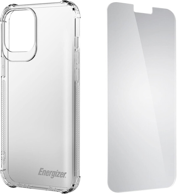 Coque de protection antichoc avec verre trempé transparent pour iPhone 12 Pro Max de la marque Energizer