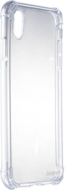 Vue de biais côté gauche de la coque de protection renforcée antichocs jusqu'à 2 m coloris transparent