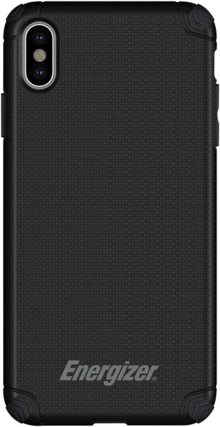 Mise en situation d'un iPhone équipé de la housse de protection antichocs jusqu'à 2 m Energizer