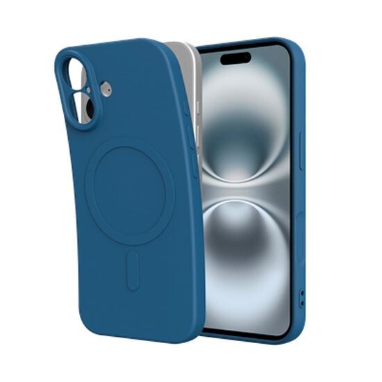 Coque Kick Case pour iPhone 17 coloris bleu de la marque Just In Case