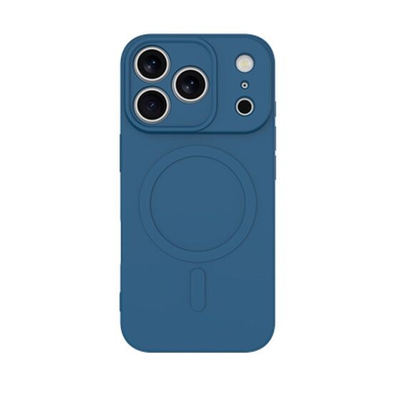 Arrière d'un iPhone 17 Pro Max avec coque renforcée à bords surélevés et anneau magnétique MagSafe