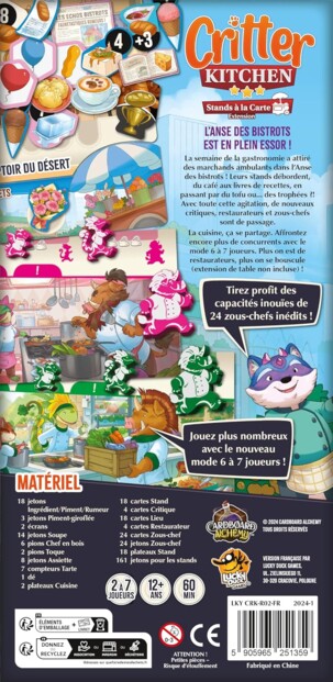 Critter Kitchen : extension Stands À La Carte