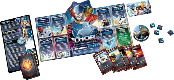 Dice Throne Marvel, jeu de cartes et de dés S1