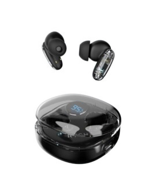 Écouteurs sans fil transparents GHOST avec bluetooth 6.0 et autonomie 15 h