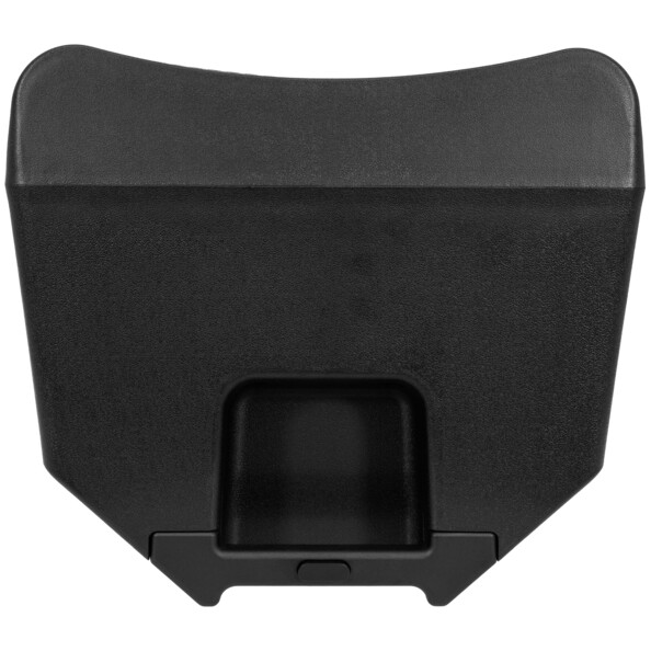 Dessus du système de sonorisation mobile avec poignée télescopique rabattue