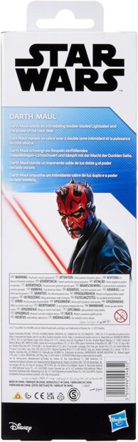 Figurine Darth Maul grand format avec articulations multiples