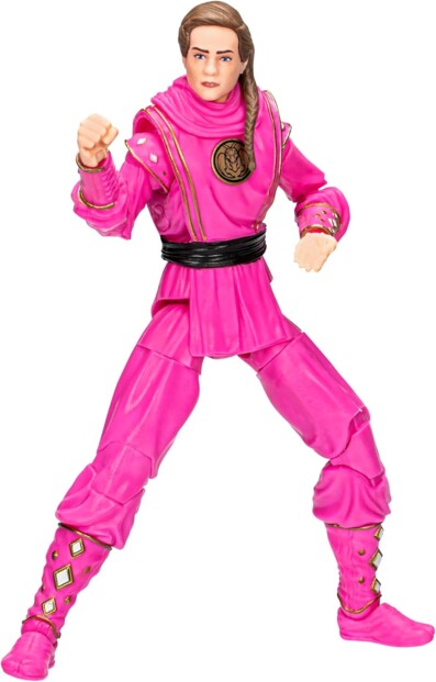 Posture en garde prête au combat de la figurine en karategi Samantha LaRusso