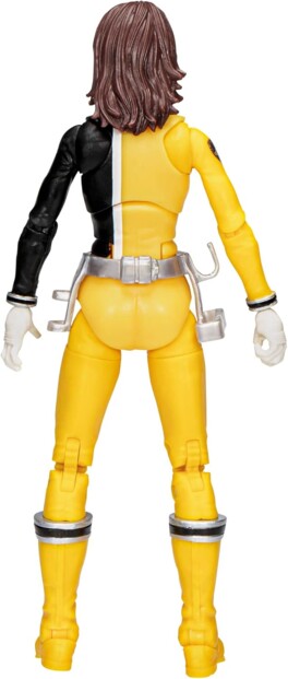 Ranger jaune de dos fidèle à la série Power Rangers S.P.D.