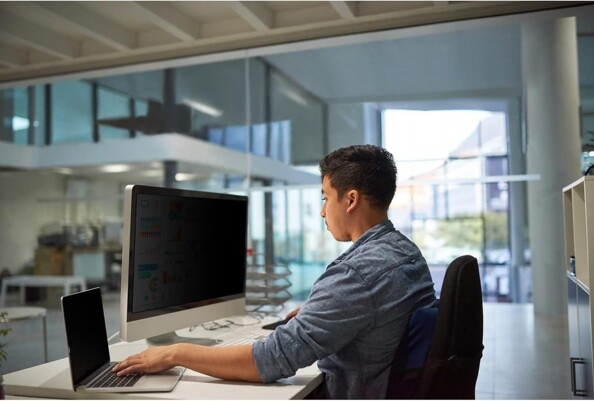 Filtre de confidentialité 3M 23,8 pouces : protection et confort visuel