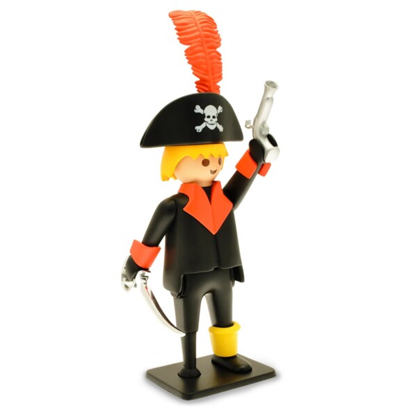 Grand playmobil articulé vintage de collection : le pirate