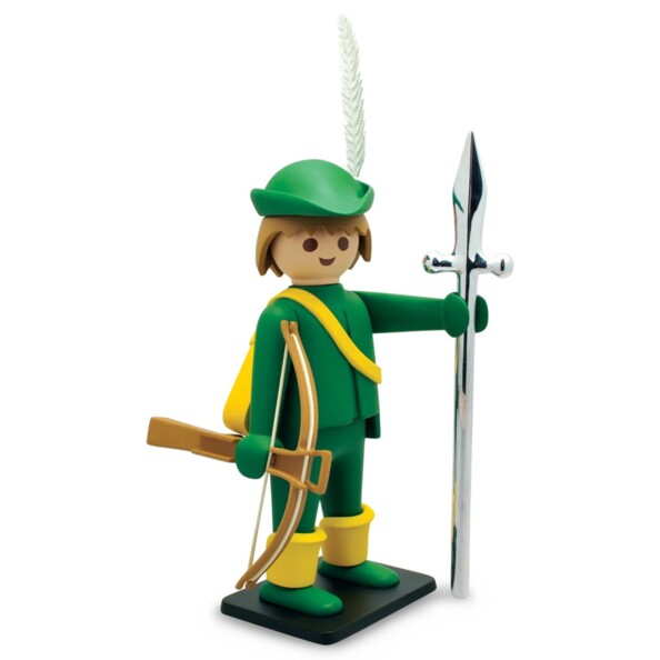 Grand playmobil vintage de collection : le jeune arquebusier