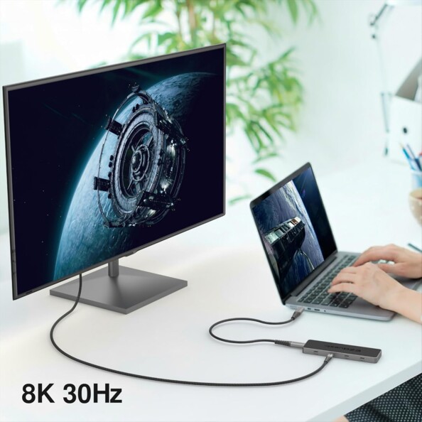Hub USB-C 8 ports série Pro