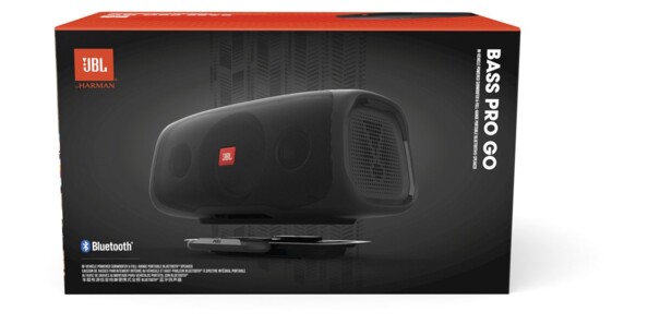 Emballage du haut parleur JBL BassPro Go