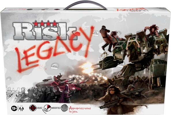 Jeu de société Avalon Hill Risk Legacy par Hasbro