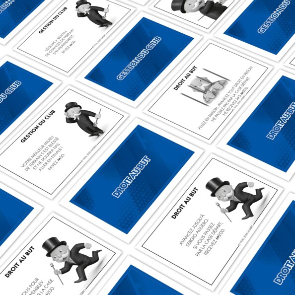 Cartes Droit au but du jeu Monopoly World Football