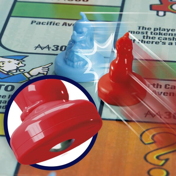 Déloge le pion d'un adversaire dans Monopoly Griss'