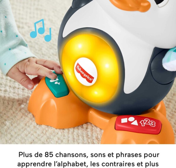 Jouet interactif Linkimals Valentin le Pingouin