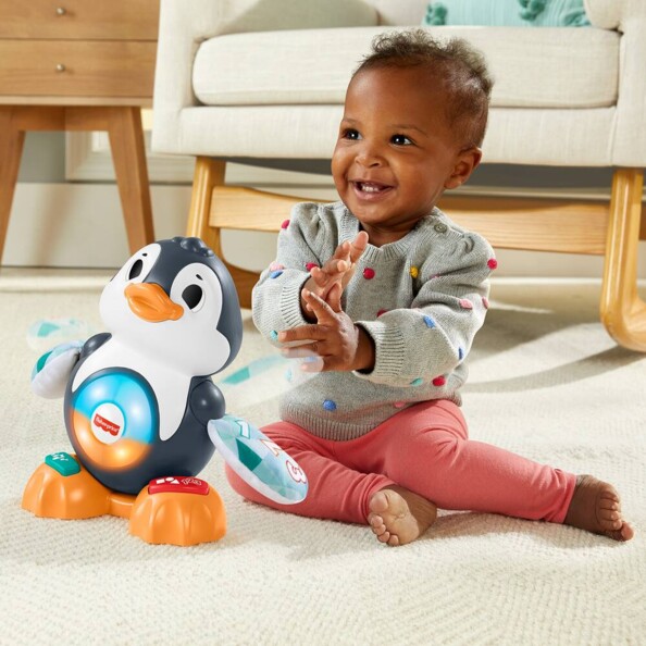 Jouet interactif Linkimals Valentin le Pingouin