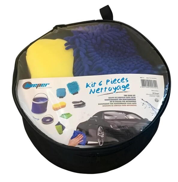 Kit de nettoyage automobile 6 pièces KL6 de la marque Beeper