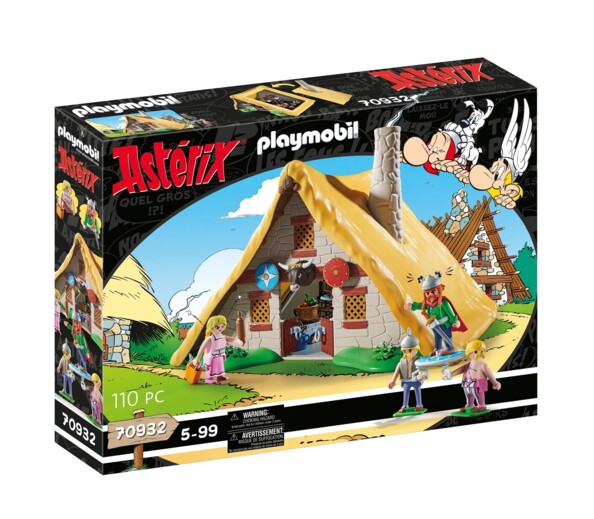 La hutte d'Abraracourcix Playmobil Astérix pour revivre les aventures du village