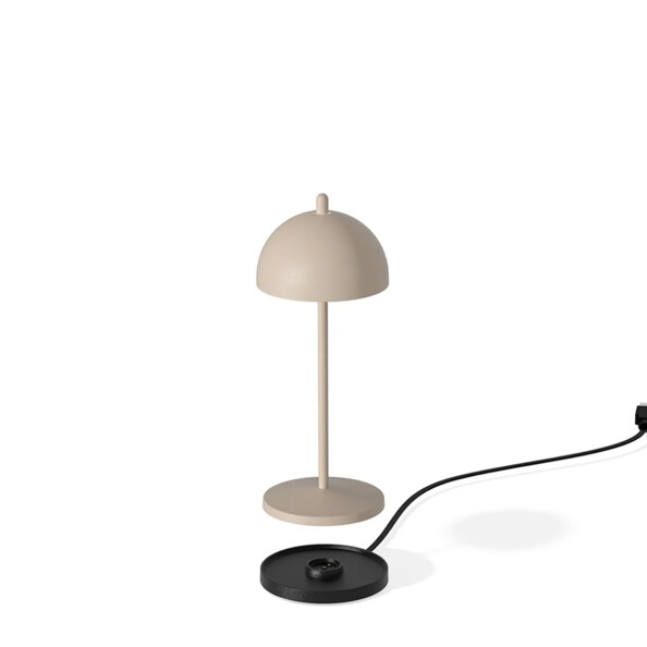 Lampe de table rechargeable sans fil télécommandée Fiore Micro sable mat de la marque LAMPA