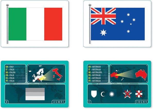 Le Jeu des Drapeaux — 50 cartes, drapeaux du monde entier