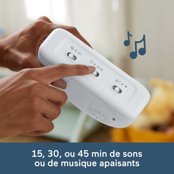Commandes de la veilleuse pour bébé Fisher-Price
