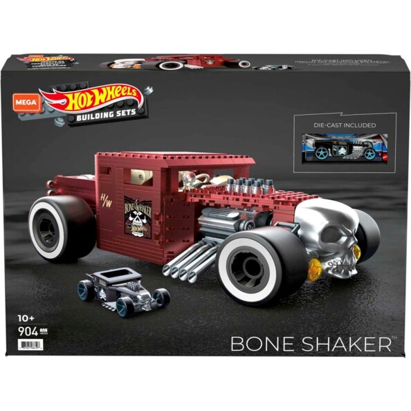 Voiture en briques à construire Bone Shaker Hot Wheels