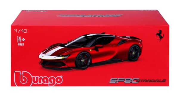 Réplique fidèle de la Ferrari SF90 Stradale Assetto Fiorano à l’échelle 1:18