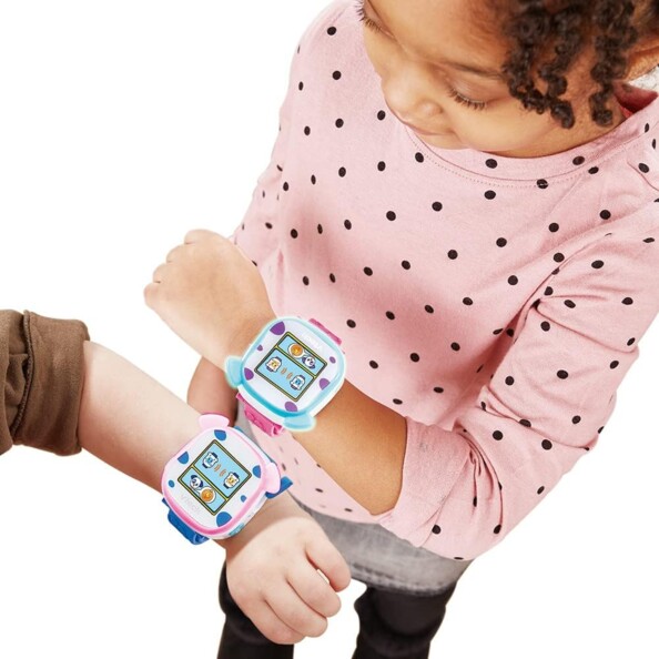 Interaction entre deux montres Kidiwatch de VTech
