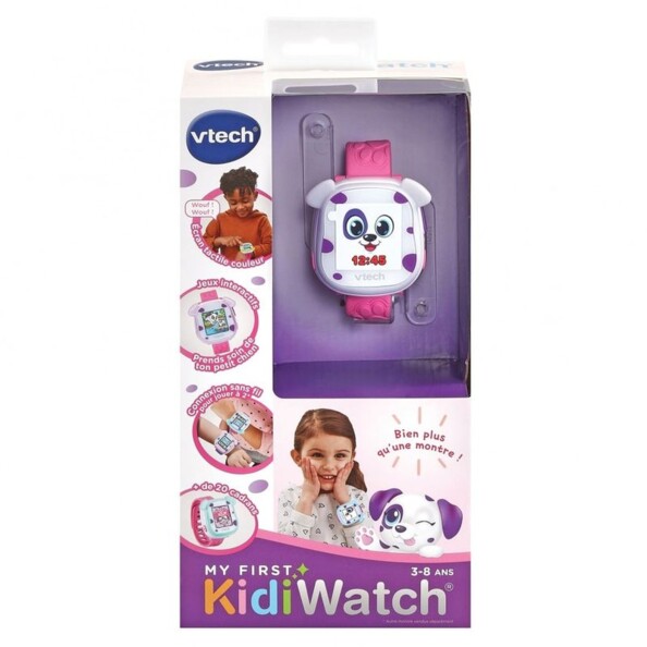 Montre tactile interactive Kidiwatch par VTech Rose
