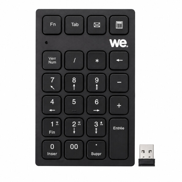 Pavé numérique sans fil 2,4 GHz/bluetooth