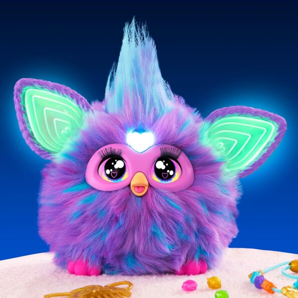 Furby violet lumineux et interactif