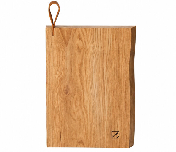 Planche à découper en chêne massif Chop-Chop n°4  - 50 x 24 x 2 cm