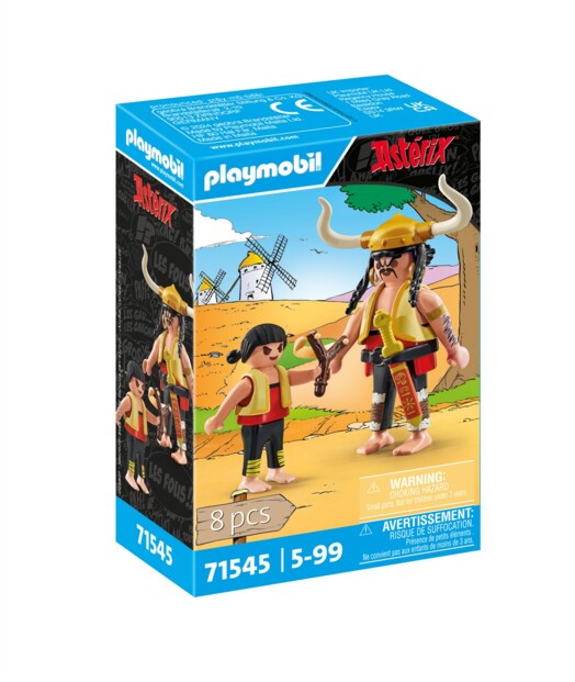 Playmobil Astérix : Soupalognon et Pepe