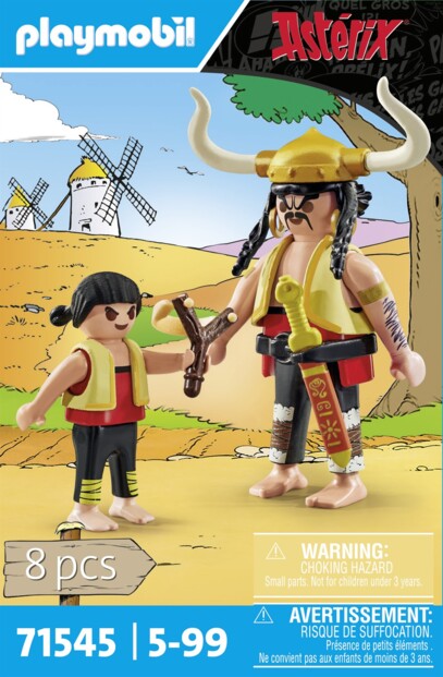 Playmobil Astérix : Soupalognon et Pepe