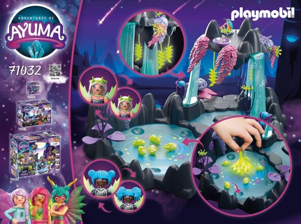 Playmobil Adventures of Ayuma - Moon fairy du lac