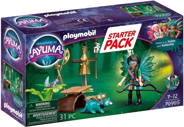 Playmobil Ayuma Starter Pack Knight Fairy Raton Laveur