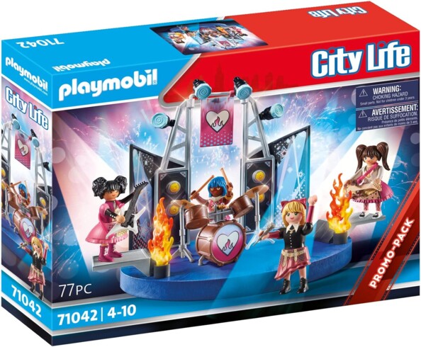 Jeu de construction Groupe de rock Playmobil