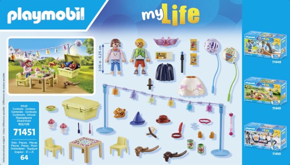 Playmobil myLife Fête costumée, coffret cadeau