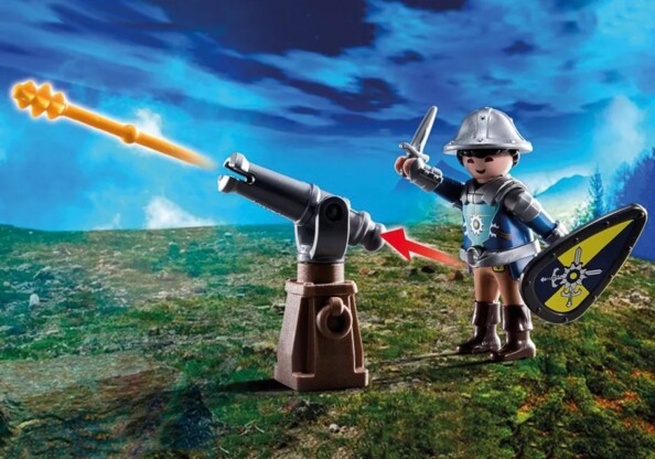 Playmobil Novelmore avec canon pivotant