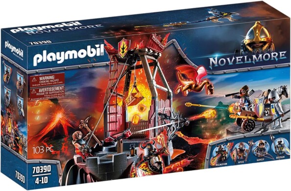 Playmobil Novelmore : Mine de lave des Burnham Raiders
