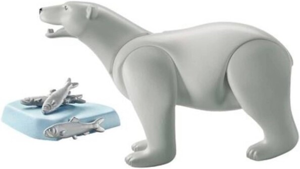 Playmobil Wiltopia : l'ours polaire articulé