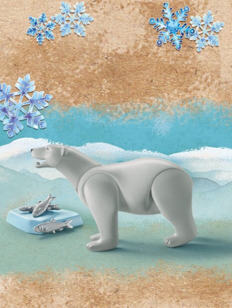 Ours polaire Wiltopia – Playmobil sur la banquise