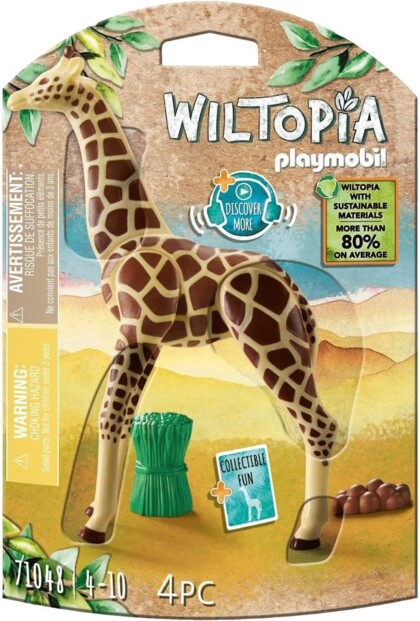 Girafe Wiltopia – Playmobil, figurine éducative et ludique