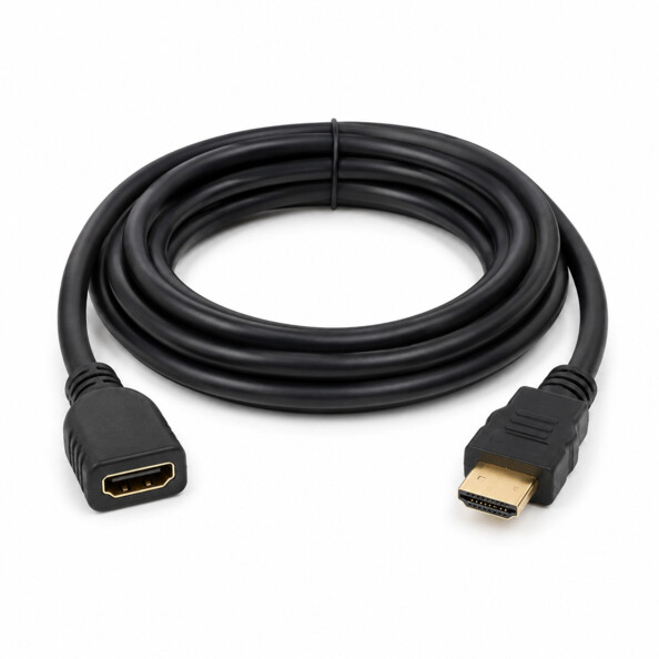 Rallonge HDMI mâle femelle 3 m 4K Ultra HD et 3D