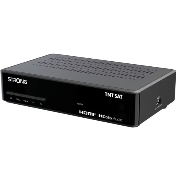 Boîtier TNT SAT Strong pour parabole Astra 19,2° Est compatible 12 V